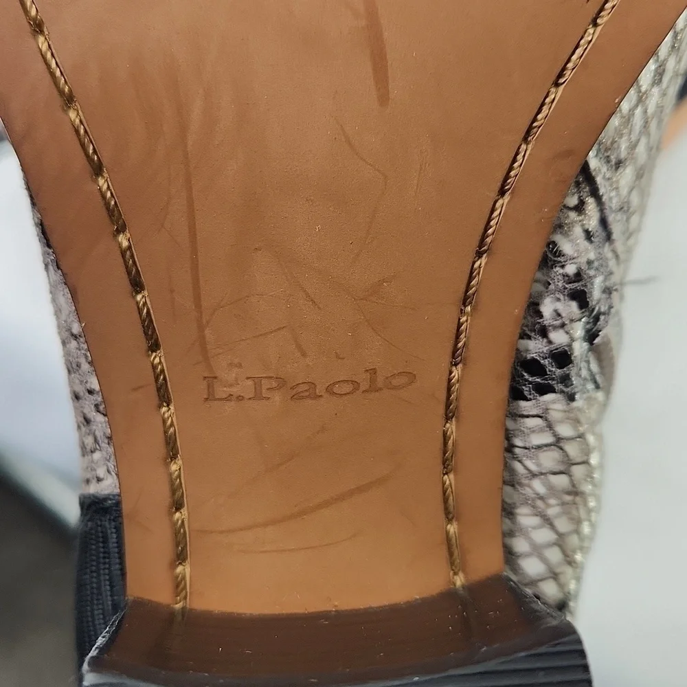 L. Paolo paolo snakeskin